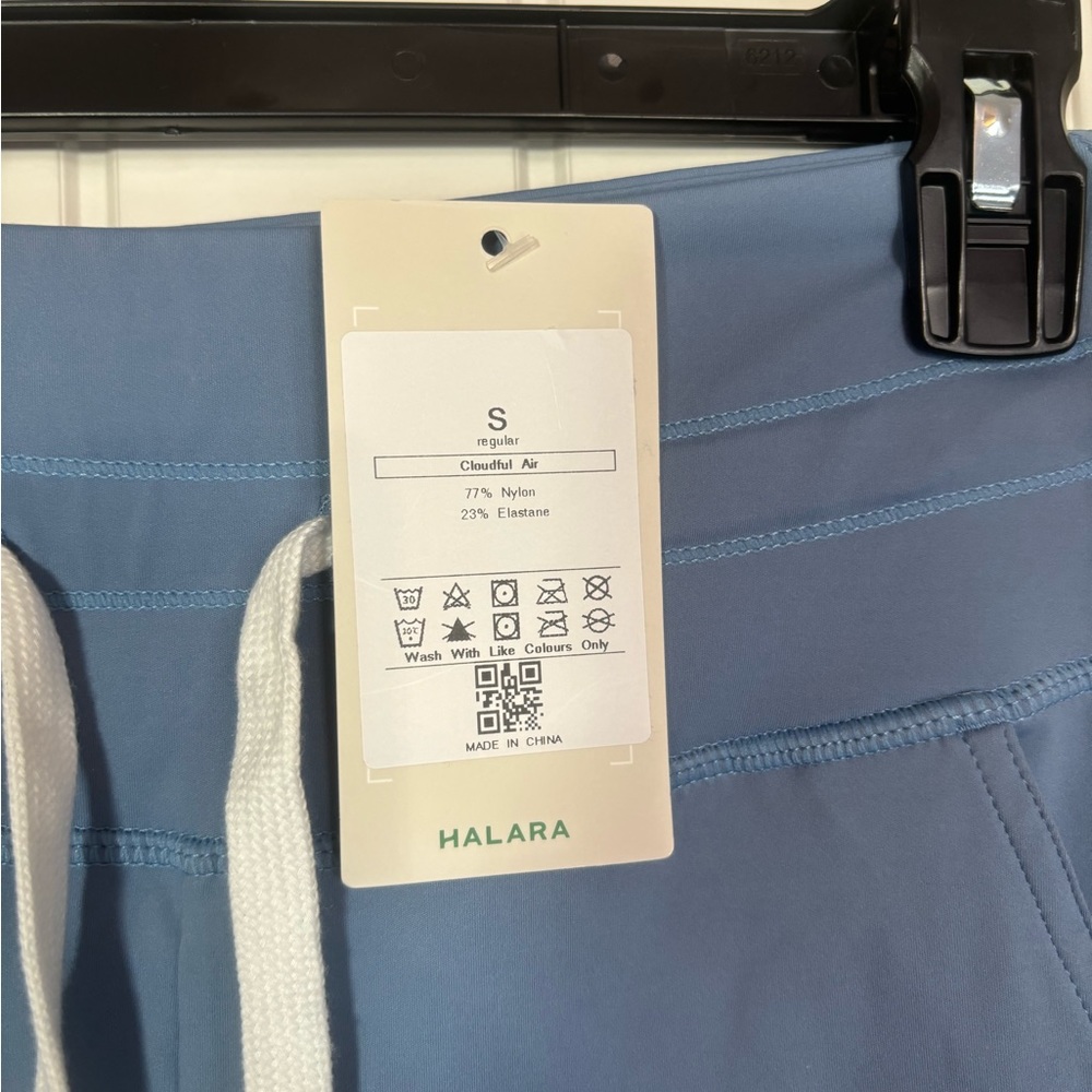 HALARA Cloudful Air Blue High Waist Joggers Size Small NWT - Picture 7 of 11